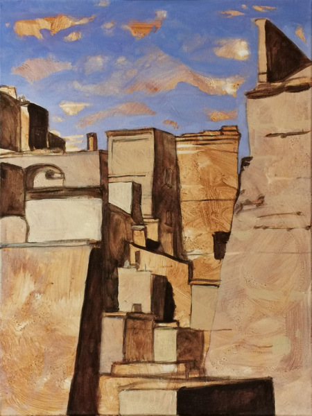 matera 5 - 60x80 - technique mixte